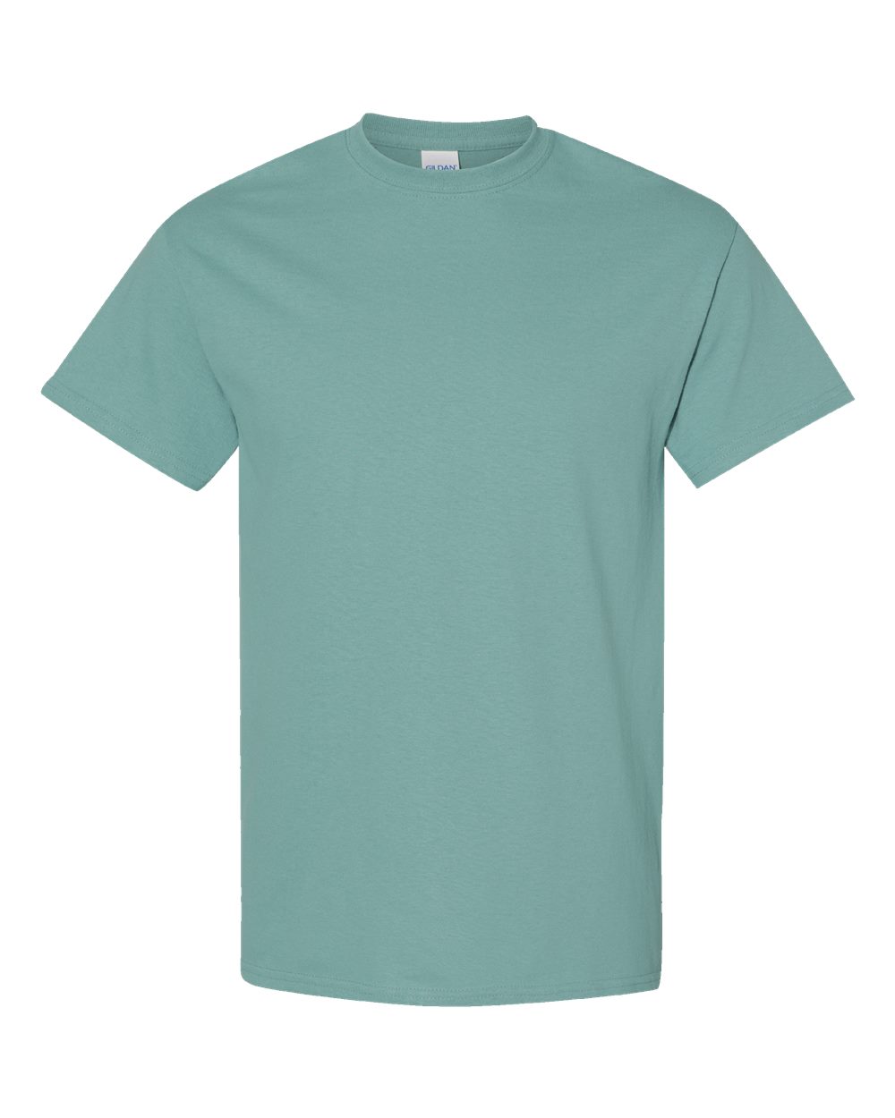 Front View of Aquatic Heavy Cotton™ T-Shirt - 5000