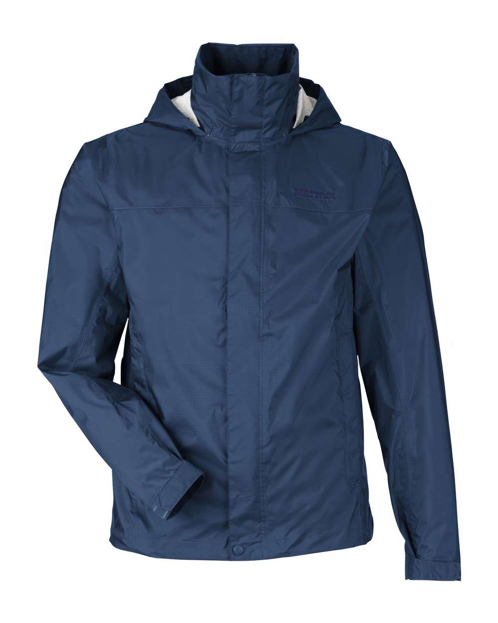 Front View of Arctic Navy Men's PreCip® Eco Packable Rain Jacket - M15881