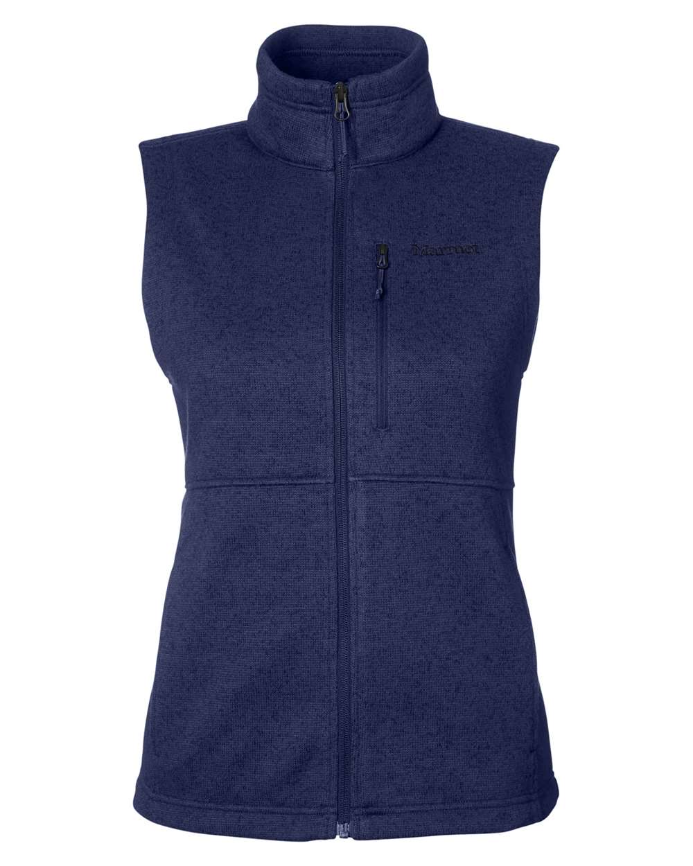 Front View of Arctic Navy Women's Dropline Vest - M13225