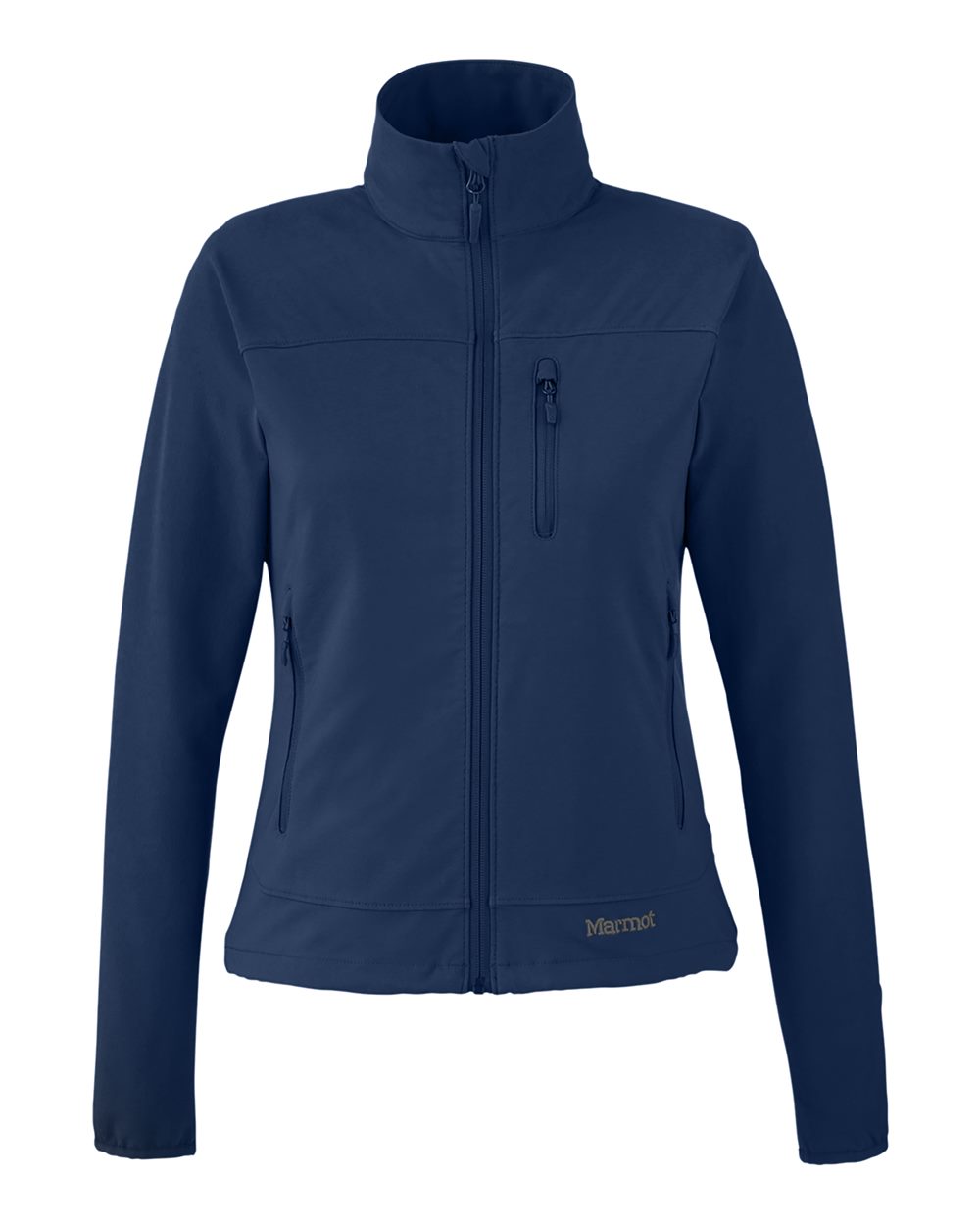 Front View of Arctic Navy Women's Tempo Lightweight Jacket - M16079
