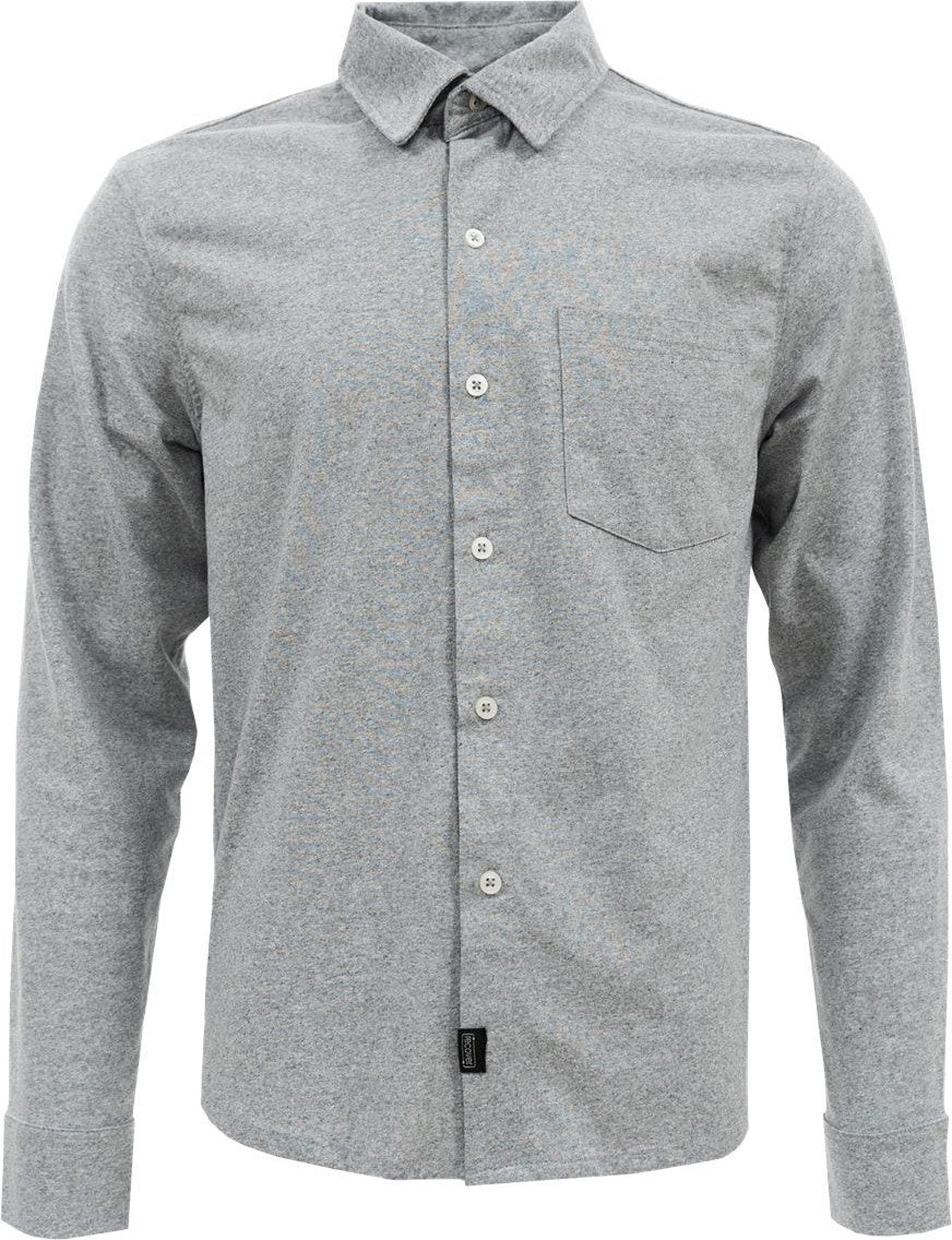 Front View of Ash Eco Button Down Shirt - EC650
