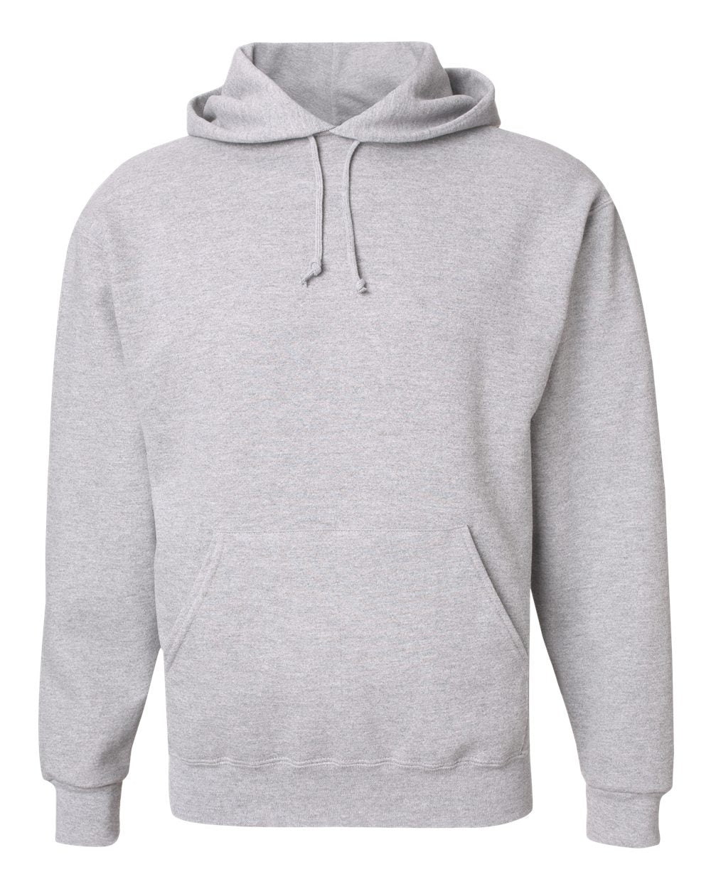 Front View of Ash Super Sweats NuBlend® Hooded Sweatshirt - 4997MR