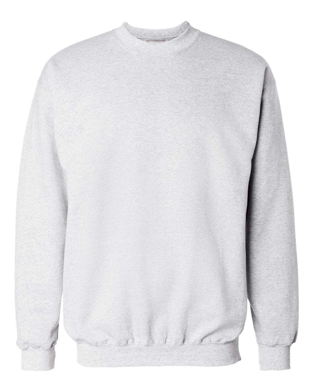 Front View of Ash Ultimate Cotton® Crewneck Sweatshirt - F260