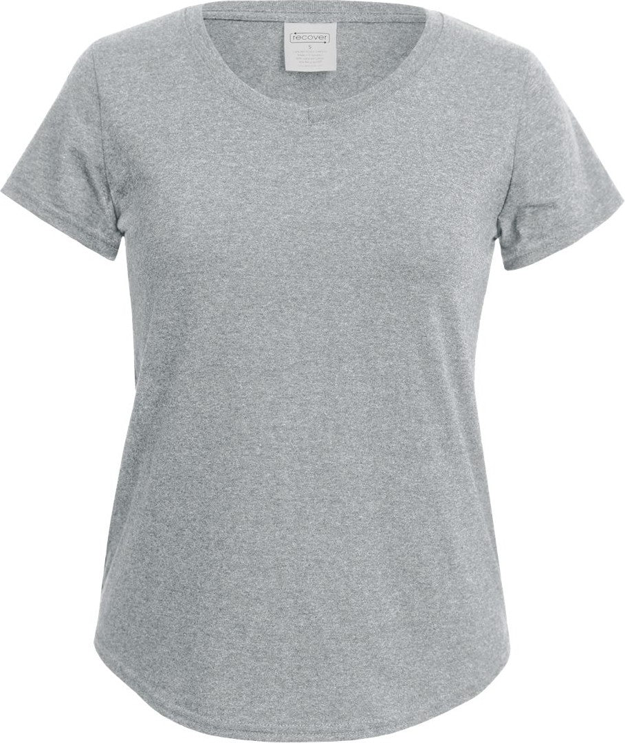 Front View of Ash Women's Eco T-Shirt - EC200