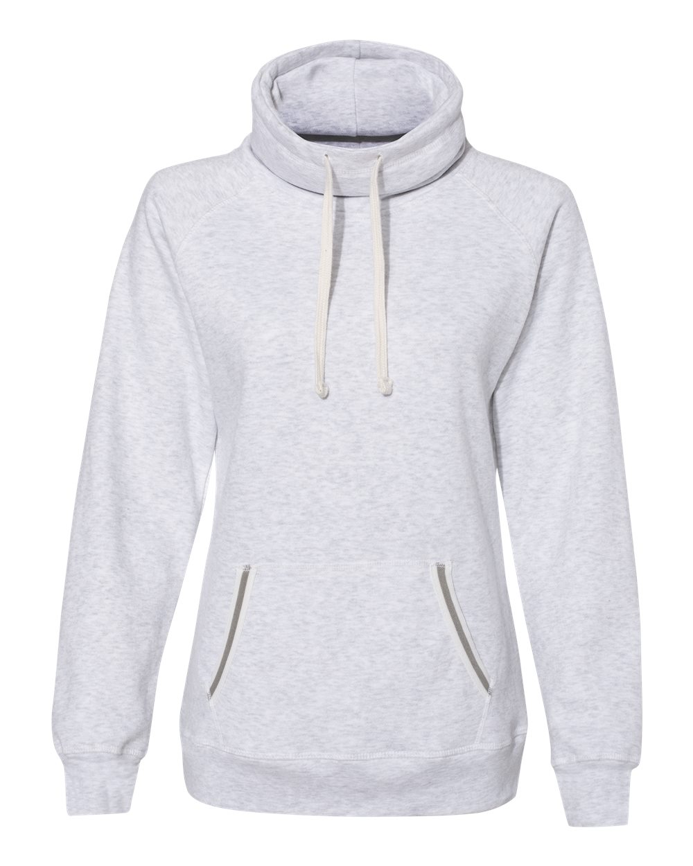 Front View of Ash Women’s Relay Cowl Neck Sweatshirt - 8653