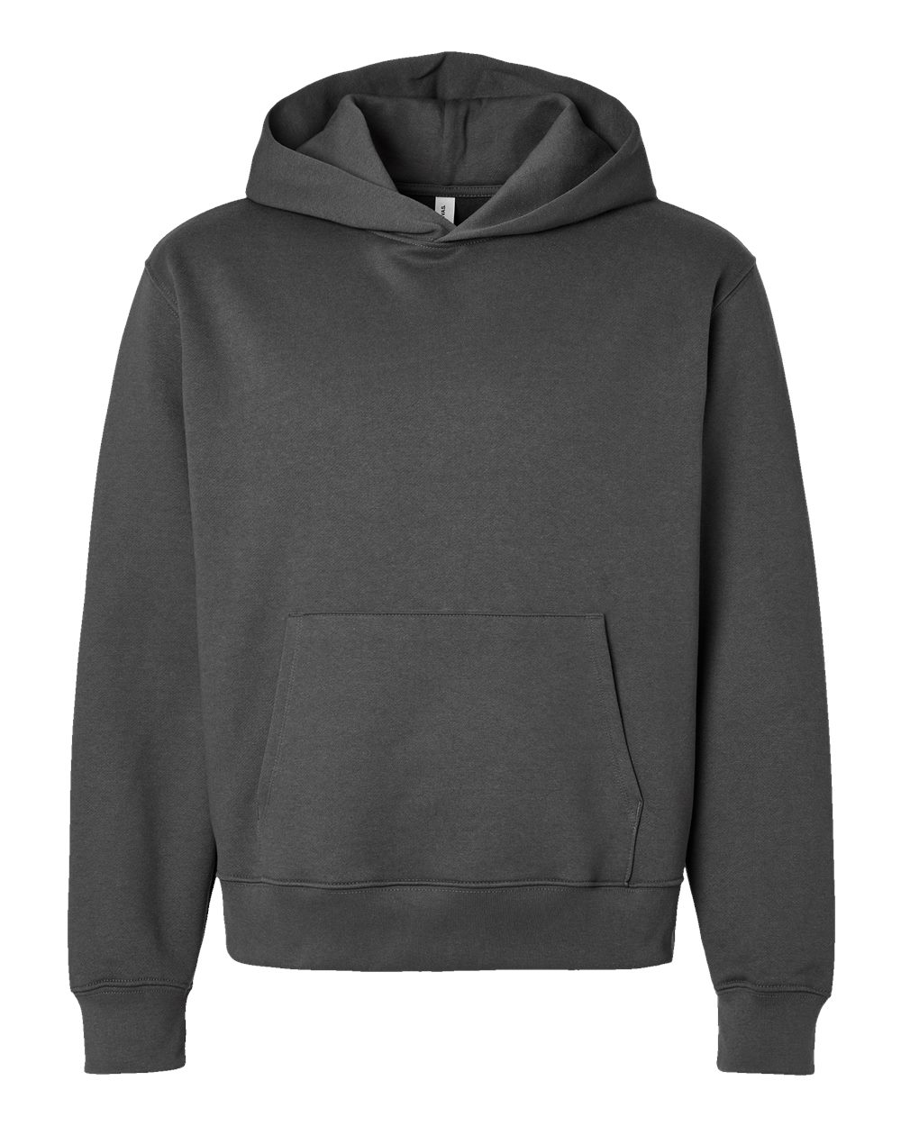 Front View of Asphalt 10 oz. Heavyweight Hoodie - 4719