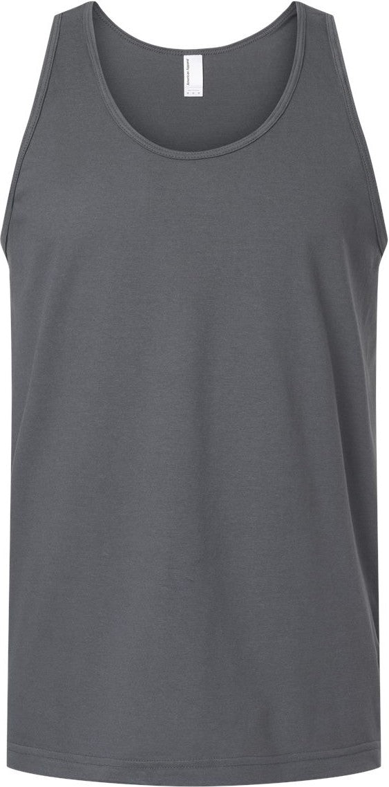Front View of Asphalt Fine Jersey Tank - 2408