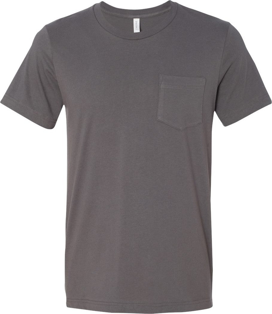 Front View of Asphalt Jersey Pocket Tee - 3021