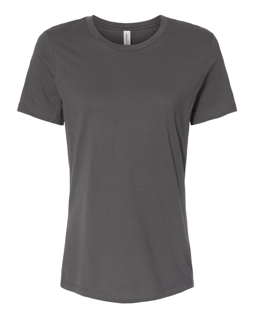 Front View of Asphalt Women’s Relaxed Jersey Tee - 6400