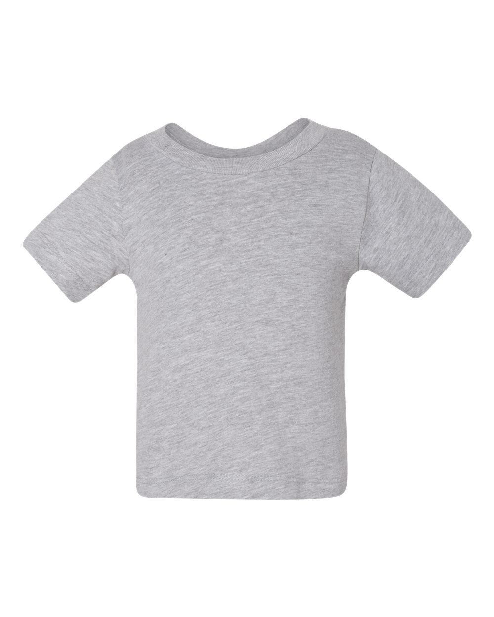 Front View of Athletic Heather Infant Jersey Tee - 3001B