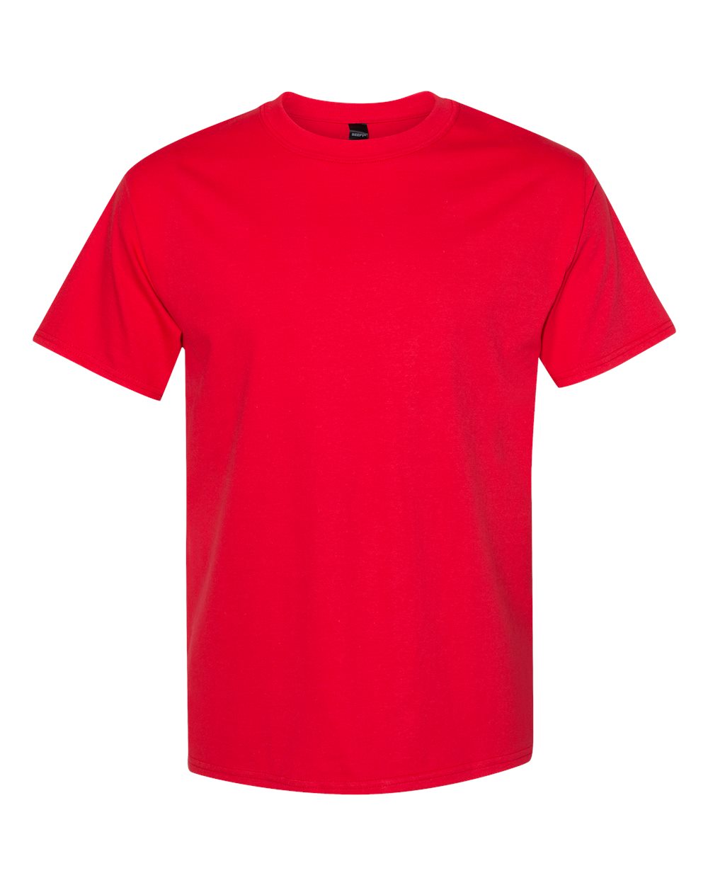 Front View of Athletic Red Beefy-T® T-Shirt - 5180