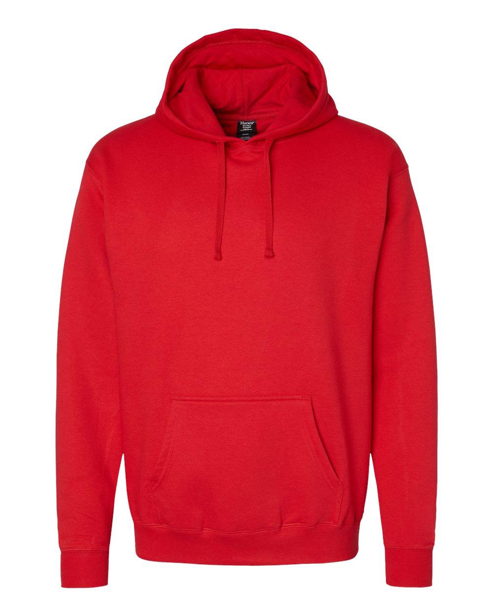 Front View of Athletic Red Perfect Sweats Hooded Sweatshirt - RS170