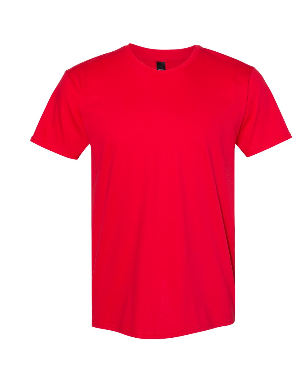 Front View of Athletic Red Perfect-T T-Shirt - 4980