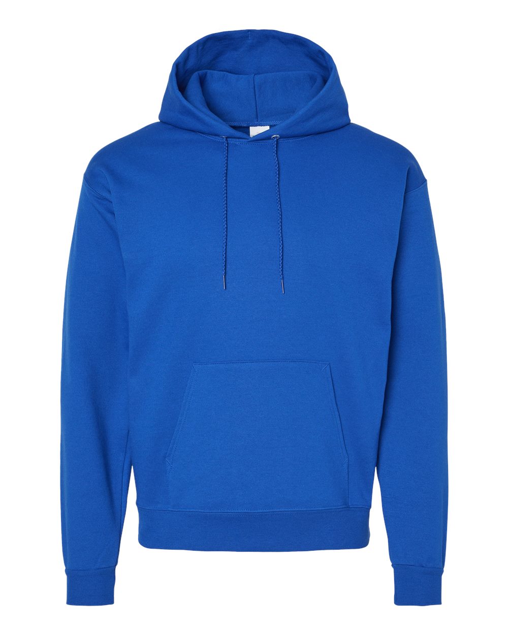 Front View of Athletic Royal Ecosmart® Hooded Sweatshirt - P170