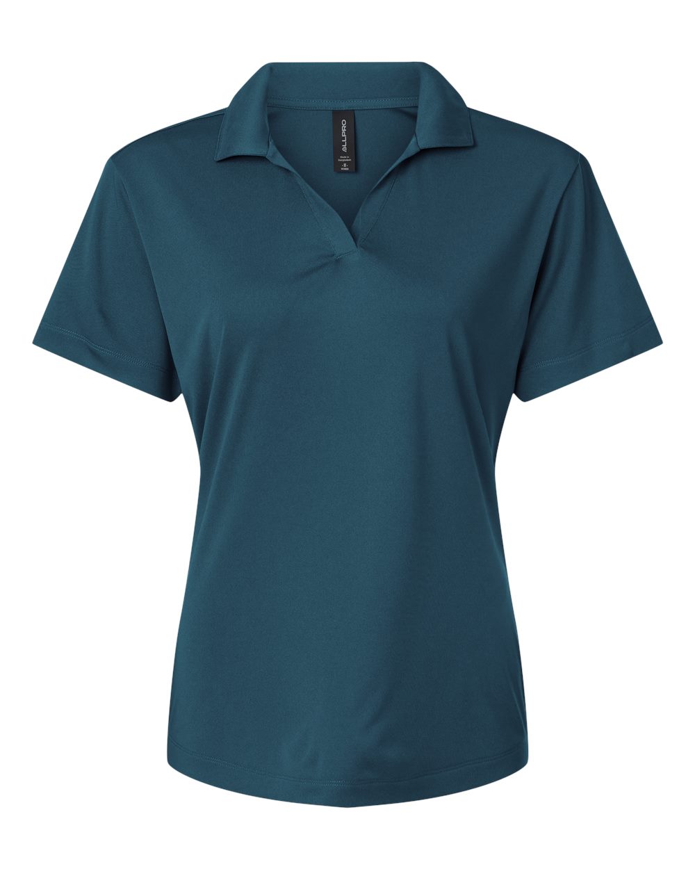Front View of Atlantic Blue Pro-Lock Women's Performance Polo - 41800L