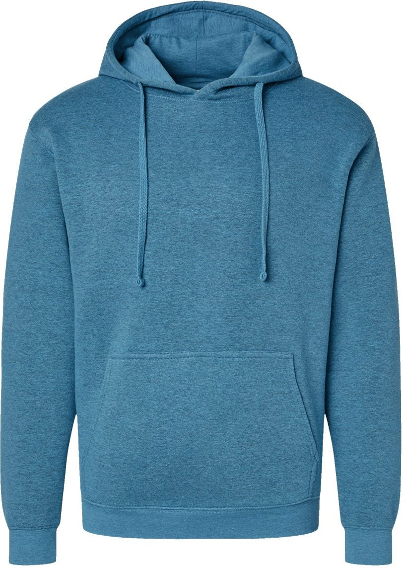 Front View of Bermuda Blackout Elevated Fleece Basic Hoodie - 6926
