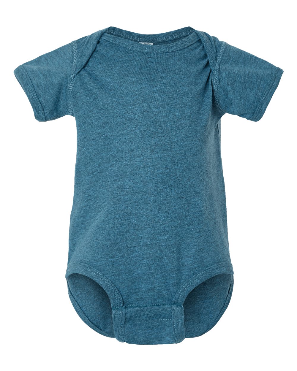 Front View of Bermuda Blackout Infant Fine Jersey Bodysuit - 4424