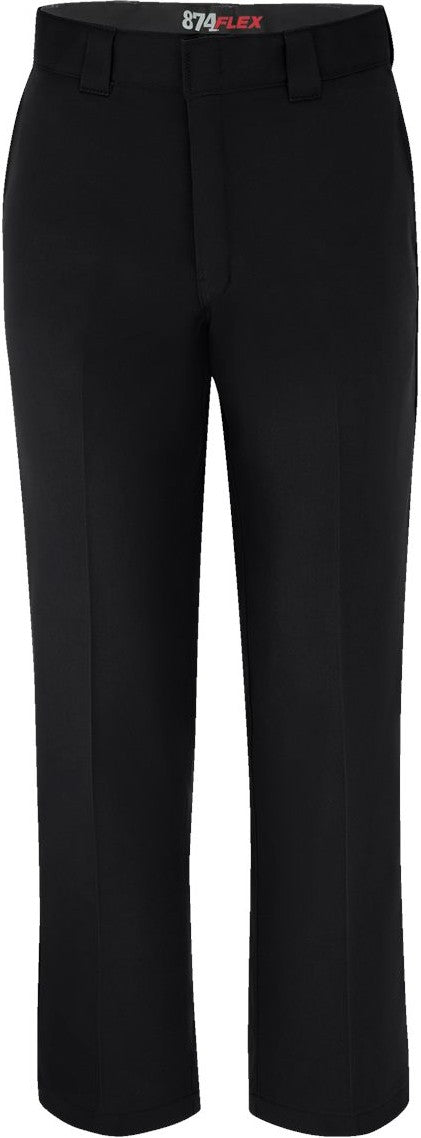 Front View of Black - 30I Industrial 874® Flex Work Pants - Extended Sizes - 874XEXT