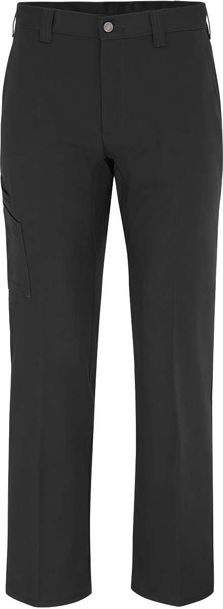 Front View of Black - 30I Temp IQ Cooling Shop Pants - LP68