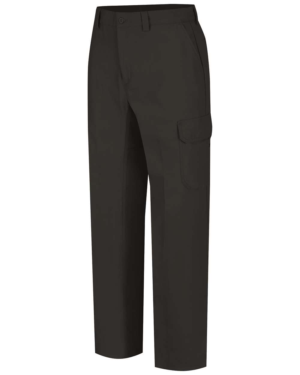 Front View of Black - 32I Functional Cargo Pants - WP80
