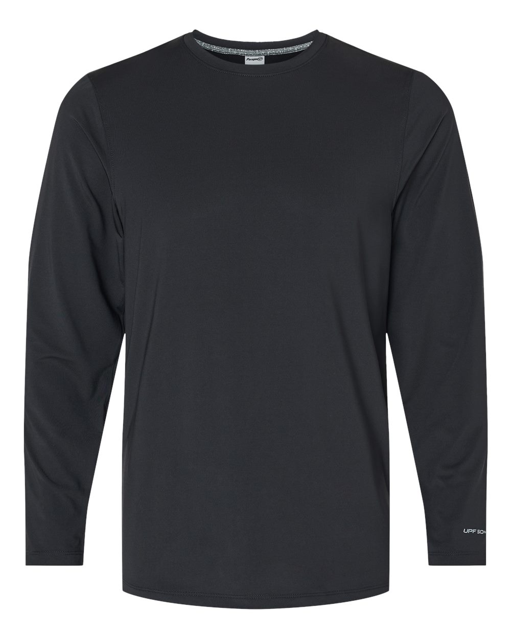 Front View of Black Aruba Extreme Performance Long Sleeve T-Shirt - 222