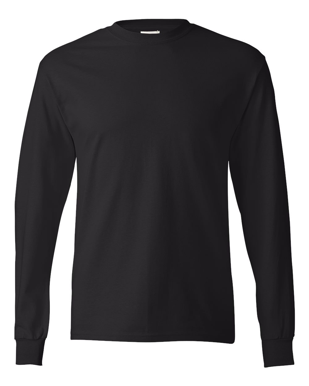 Black Authentic Long Sleeve T-Shirt - 5586