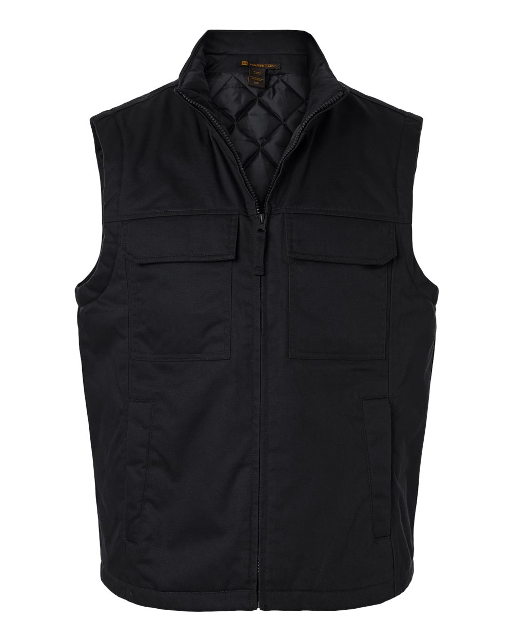 Front View of Black ClimaBloc® Station Vest - M723