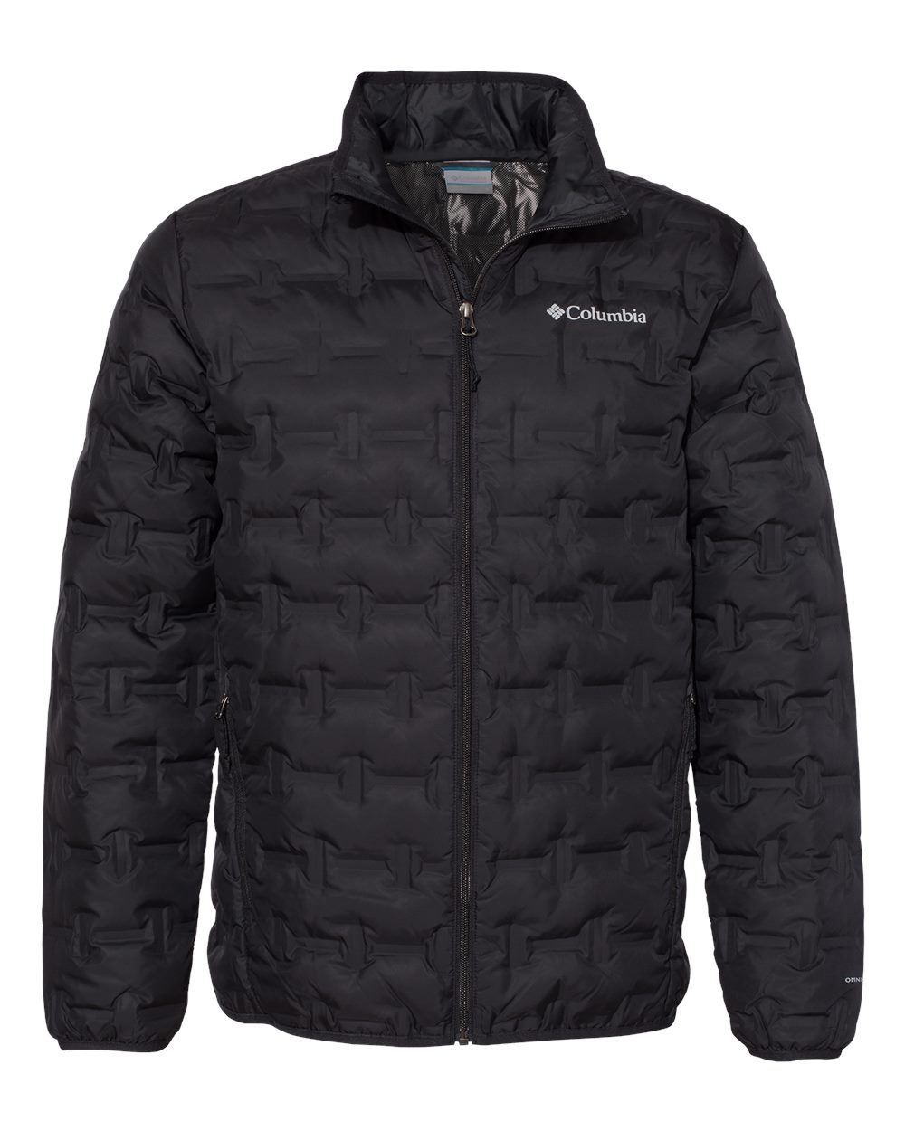 Front View of Black Delta Ridge™ II Down Jacket - 208624