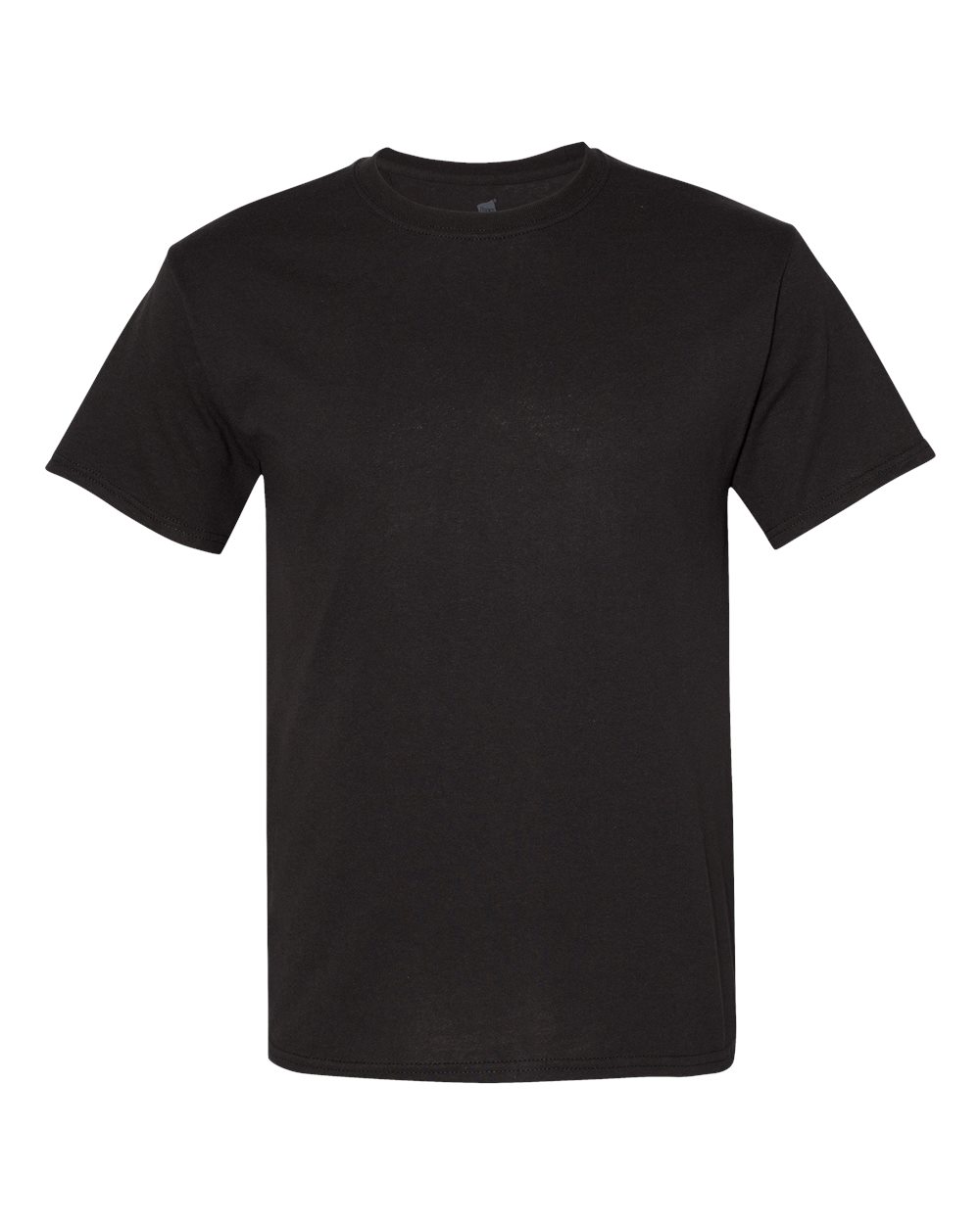 Front View of Black Ecosmart™ T-Shirt - 5170