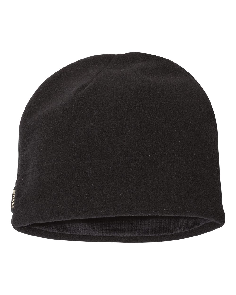Front View of Black Epic Performance Beanie - 3561