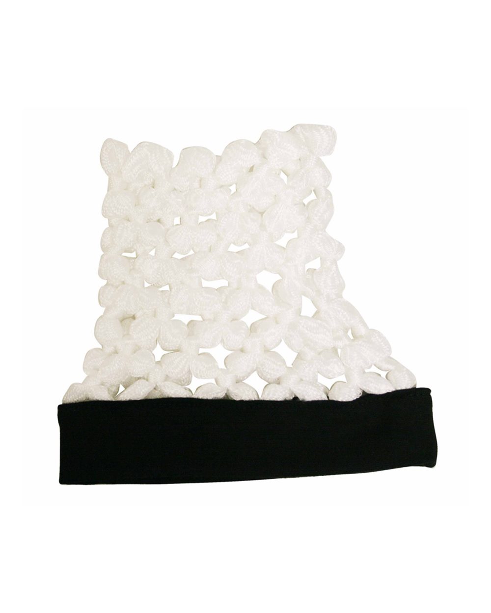 Front View of Black Hoop Head - HH01