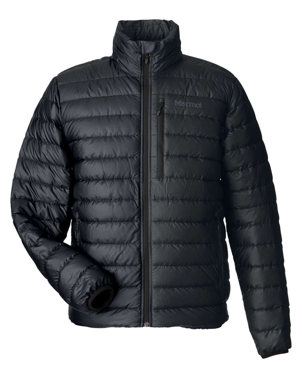 Front View of Black M2 Highlander Jacket - M15915