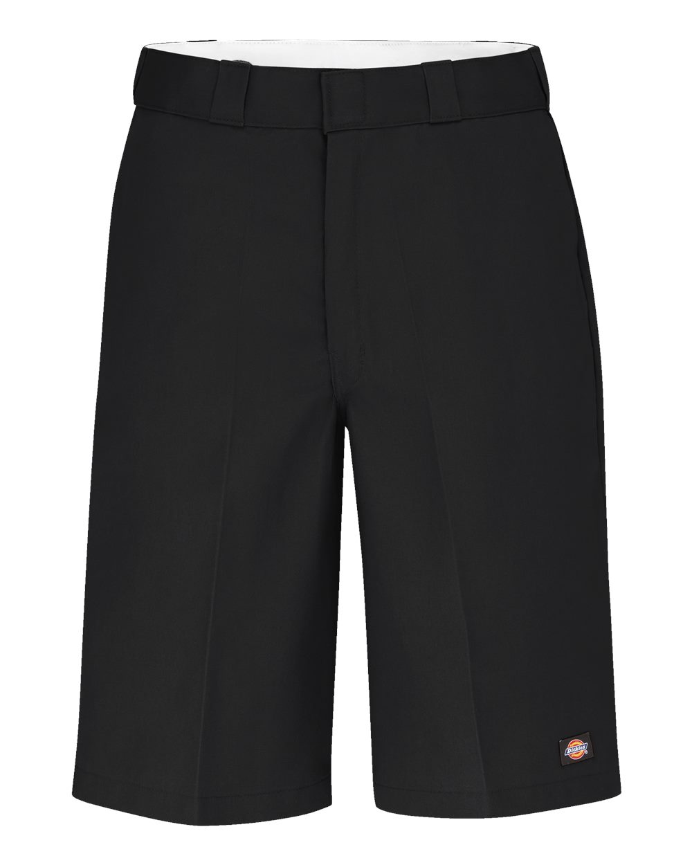 Front View of Black Multi-Pocket Work Shorts - Extended Sizes - 4228EXT
