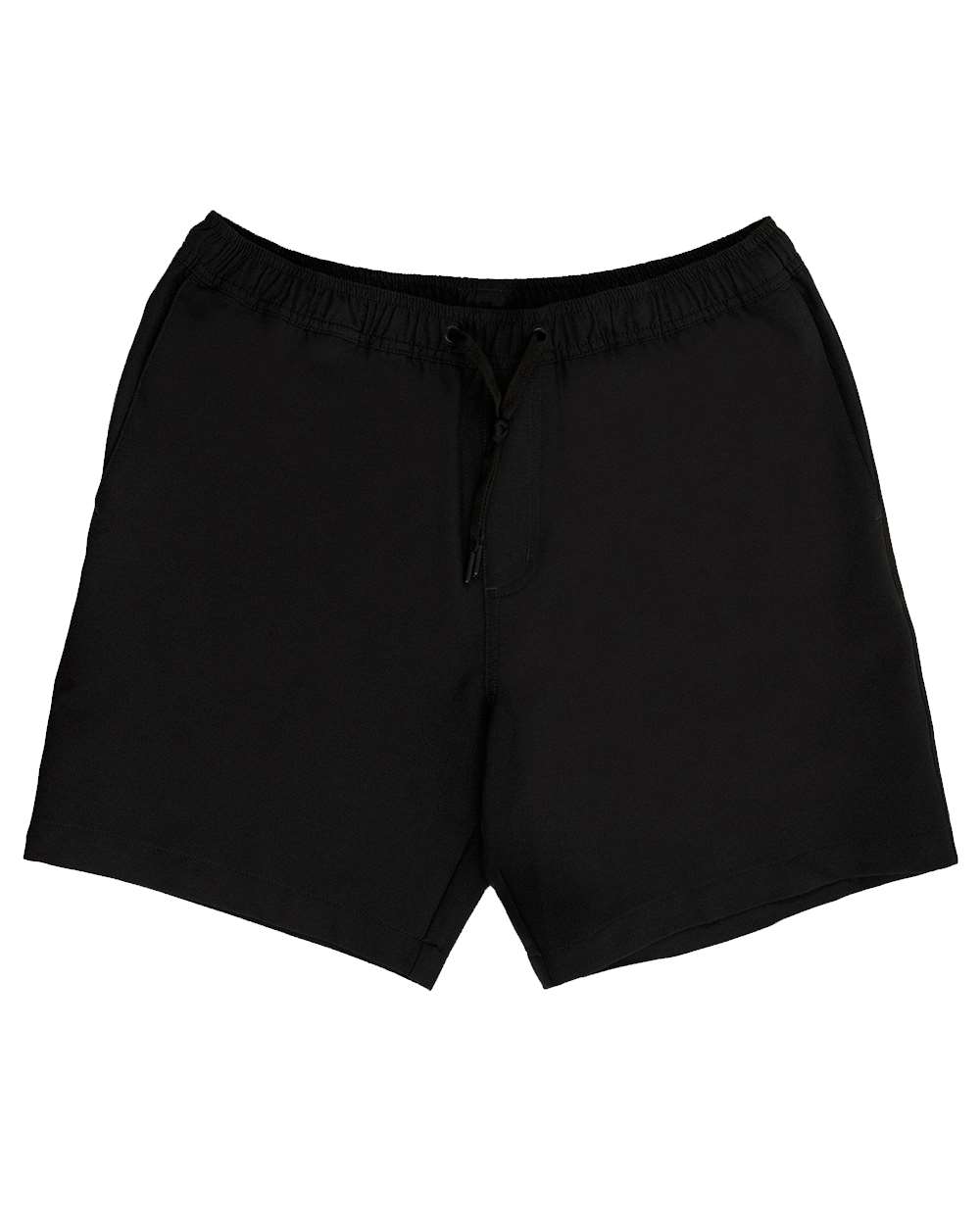 Front View of Black Perfect Shorts - 9888