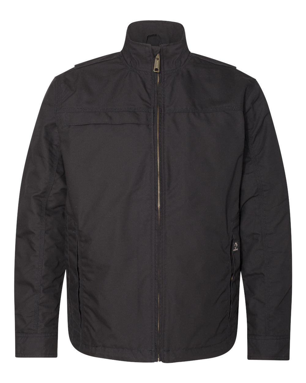 Front View of Black Sequoia StormShield™ Canvas Jacket - 5066