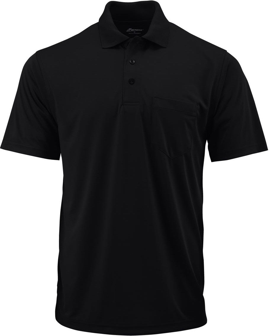 Black Snag Proof Polo with Pocket - 4000