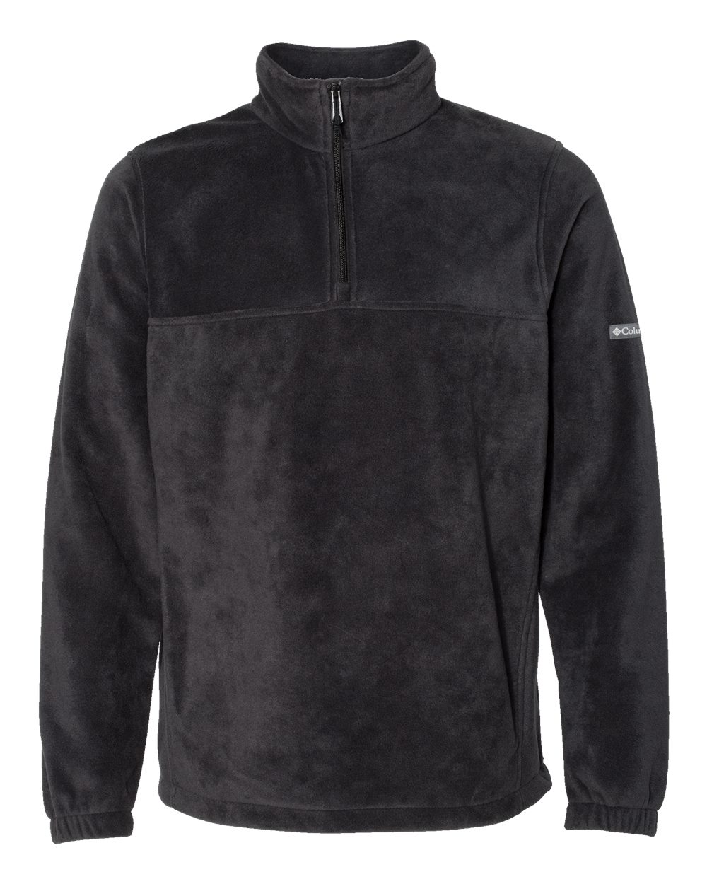 Front View of Black Steens Mountain™ Half-Zip Pullover - 212486