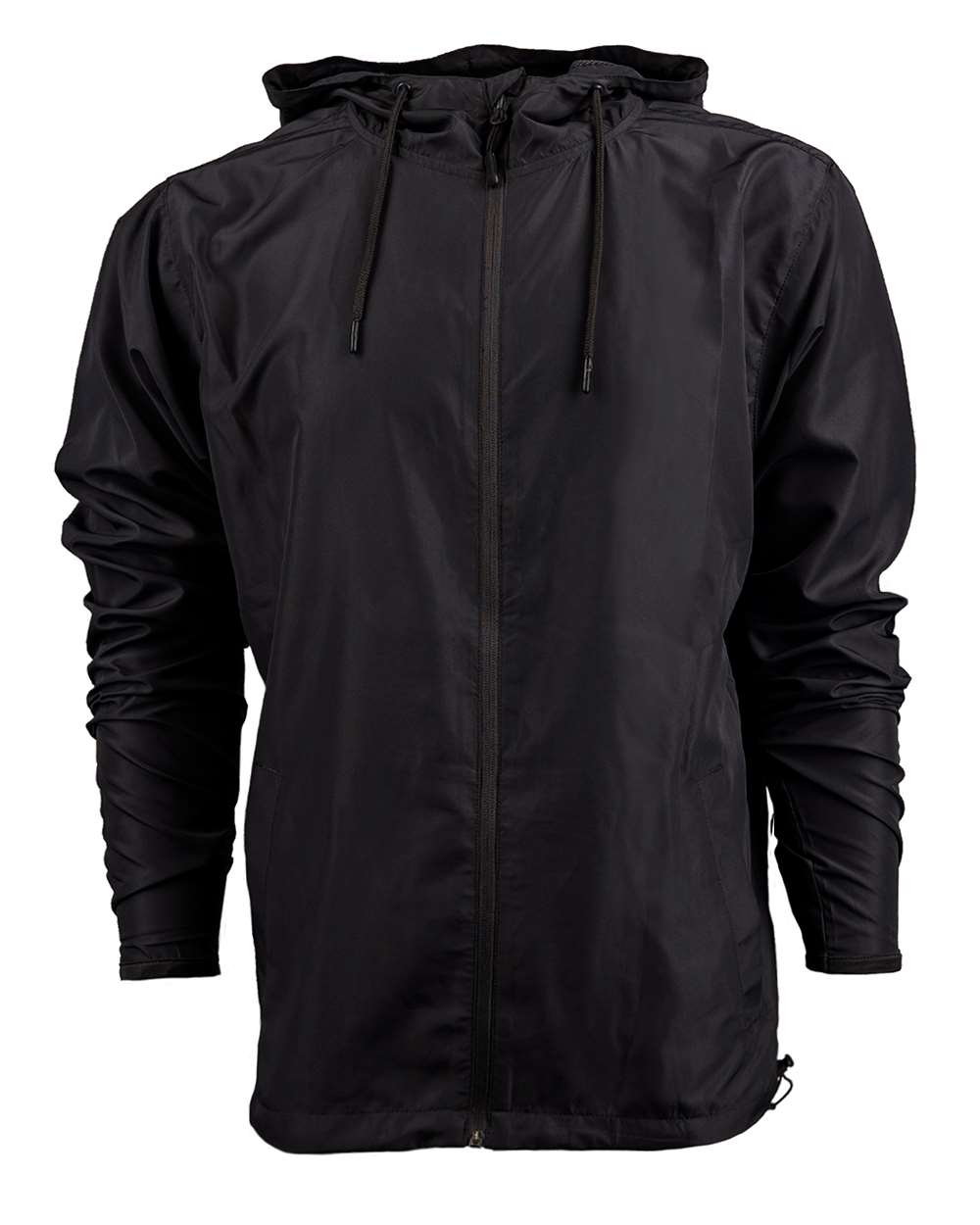 Front View of Black Stormbreaker Jacket - 9754