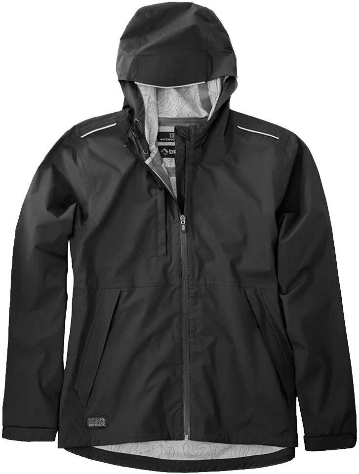 Front View of Black Women's Challenger Full-Zip Jacket - 9402