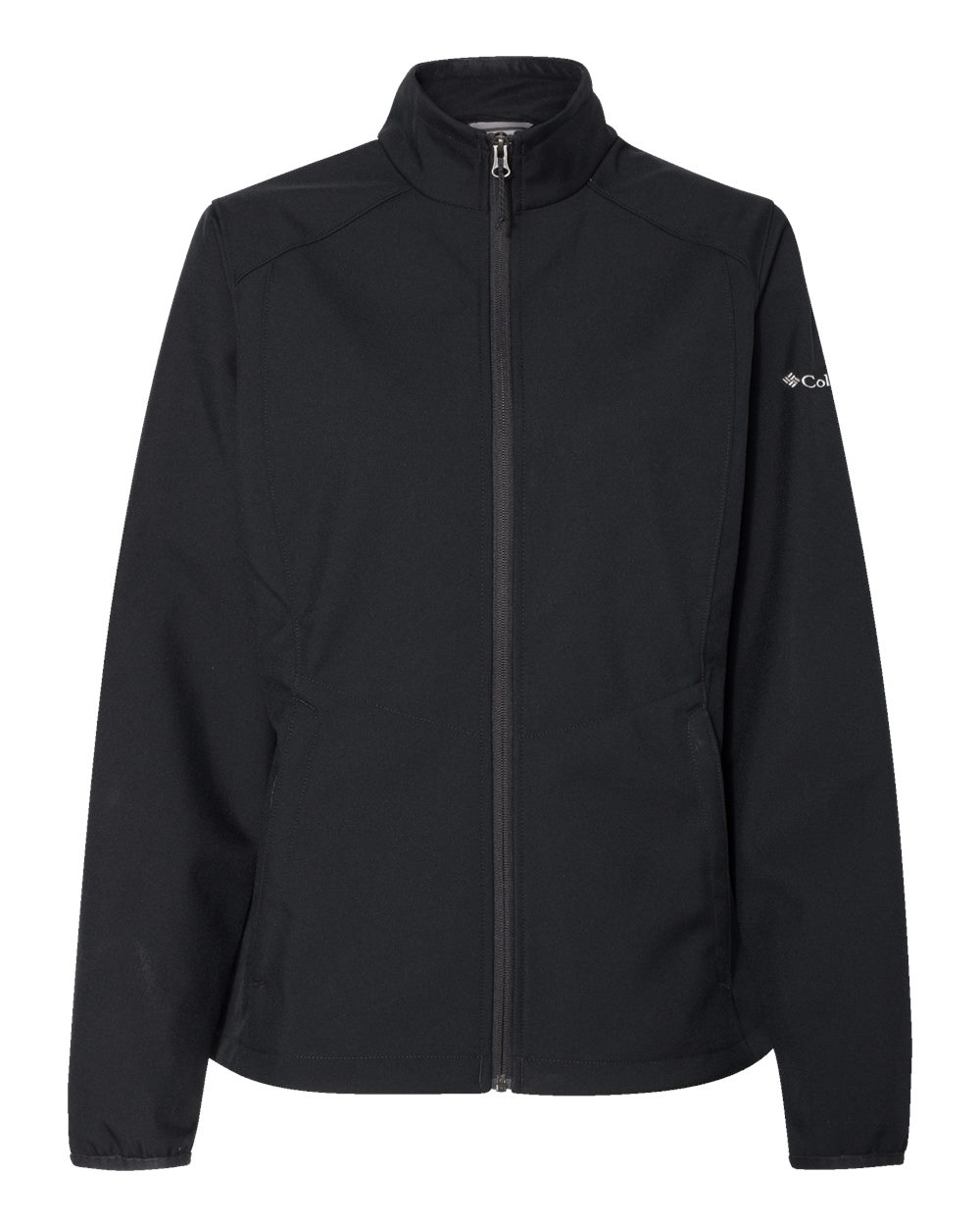 Front View of Black Women’s Kruser Ridge™ Soft Shell Jacket - 212493
