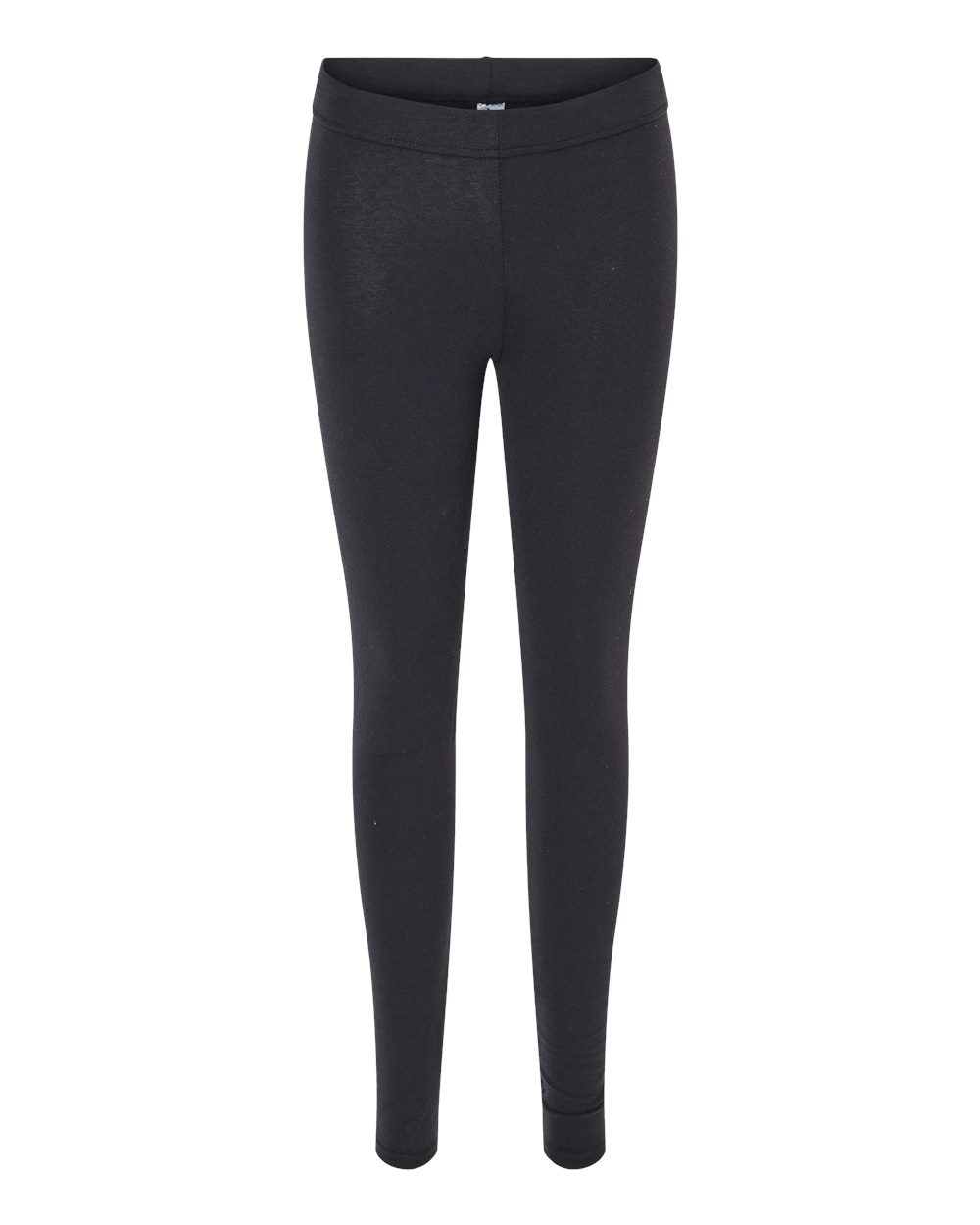 Front View of Black Women’s Love ’Em Leggings - S08