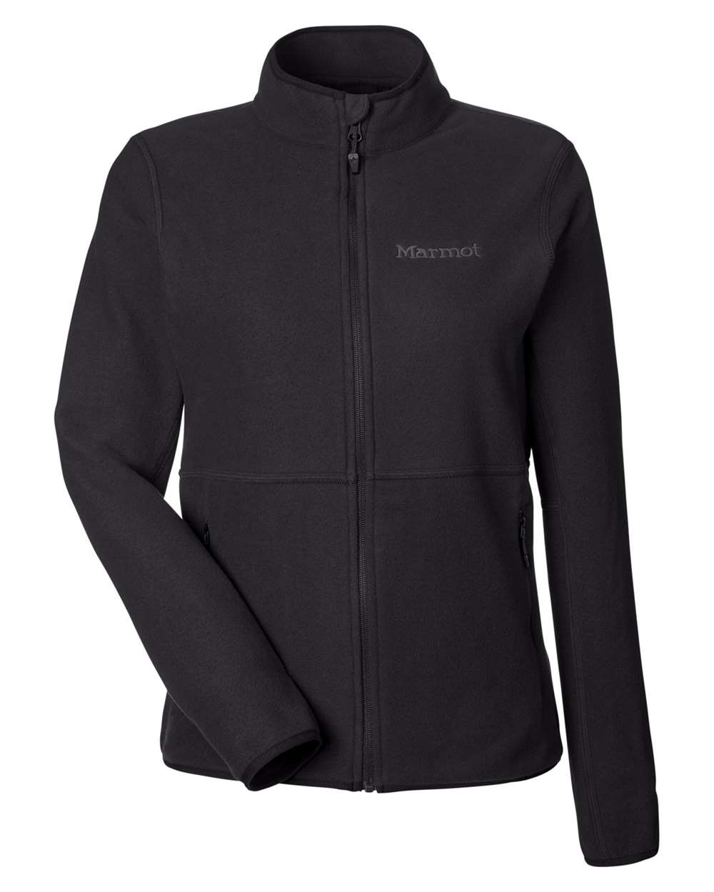 Front View of Black Women's Rocklin Jacket - M12402