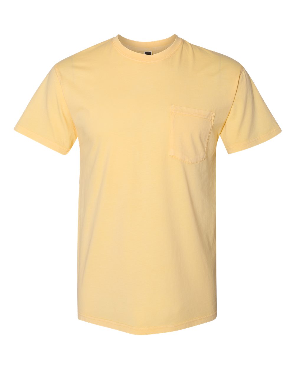 Front View of Blonde Inspired Dye Short Sleeve Pocket T-Shirt - 7415