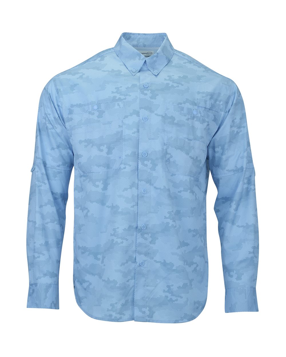 Blue Mist Buxton Sublimated Long Sleeve Fishing Shirt - 709