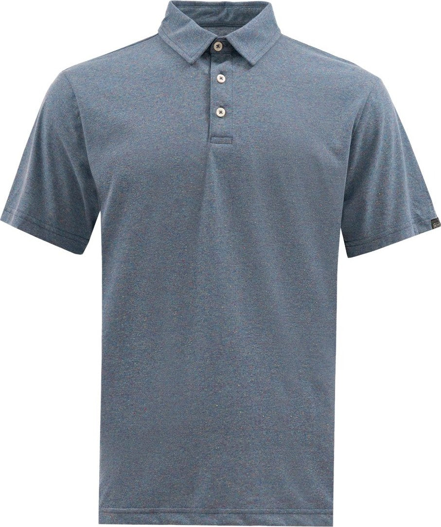 Front View of Blue Rainbow Eco Polo - EC500