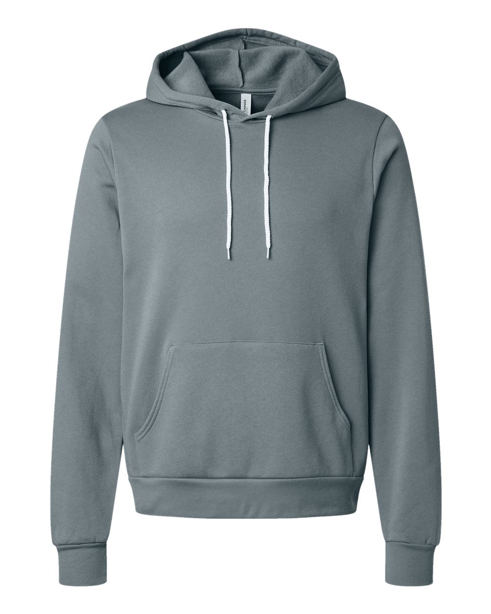 Front View of Blue Storm Sponge Fleece Hoodie - 3719
