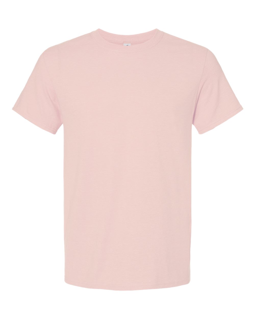 Front View of Blush Pink Premium Blend Ring-Spun T-Shirt - 560MR