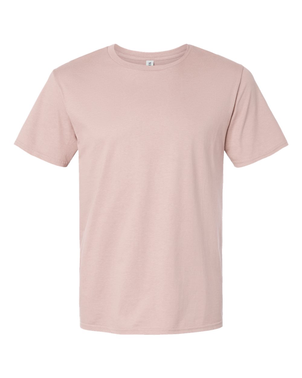Front View of Blush Pink Premium Cotton T-Shirt - 570MR