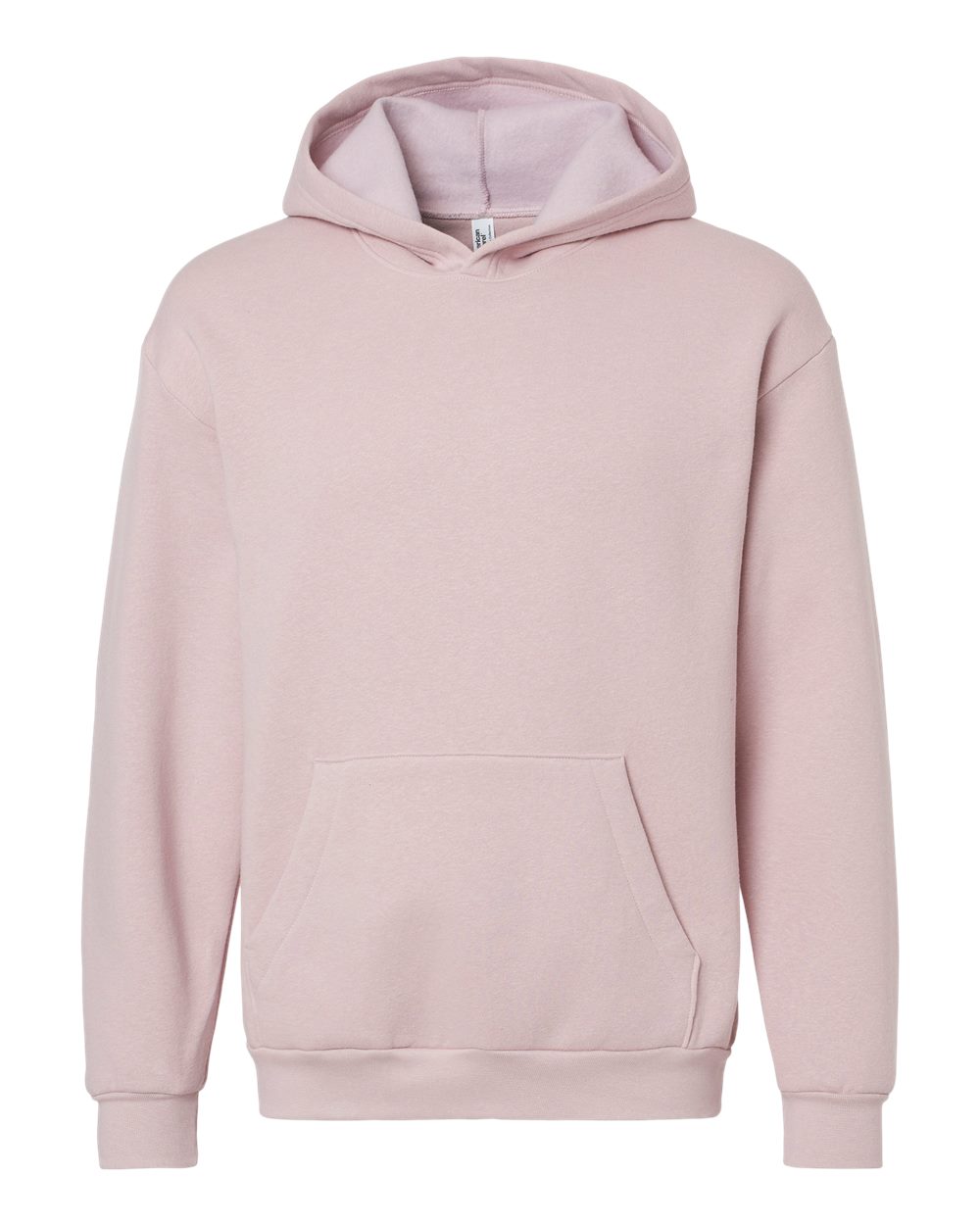 Front View of Blush ReFlex Fleece Hoodie - RF498