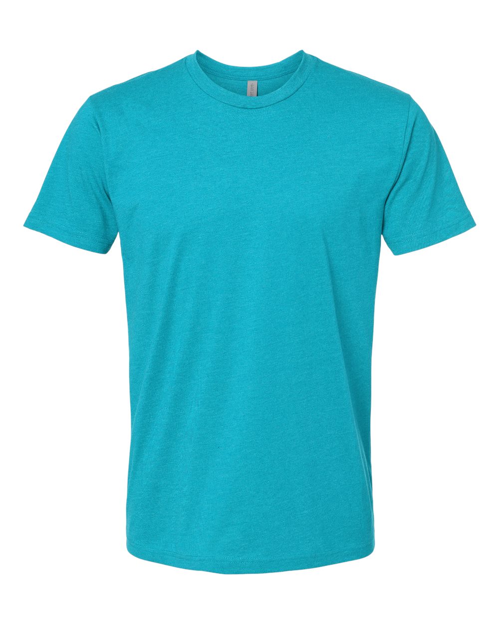Front View of Bondi Blue CVC T-Shirt - 6210